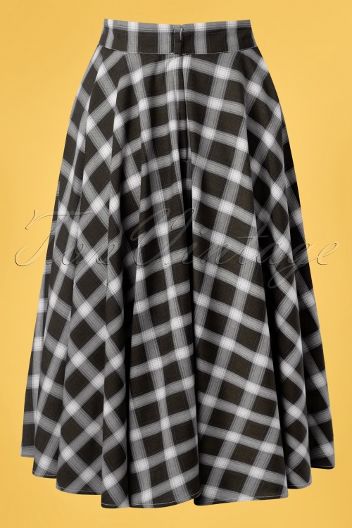 Banned 41211 Swingskirt Sailer CHeck Grean 01102022 009W
