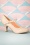 Bettie Page Shoes - Bettie Pumps Années 50 en café au lait 3