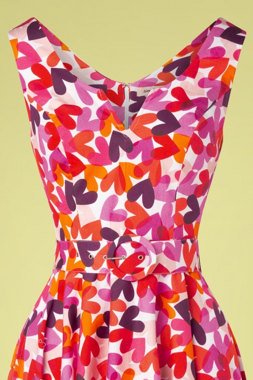 Timeless 39948 be mine swing dress red 220124 002V
