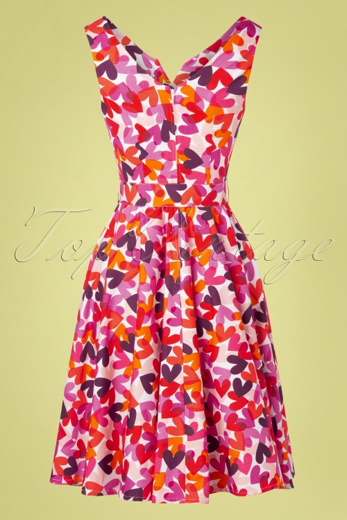 Timeless 39948 be mine swing dress red 220124 001W