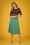 60s Juno Milano Crepe Skirt in Smoke Green