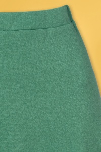 King Louie - 60s Juno Milano Crepe Skirt in Smoke Green 4