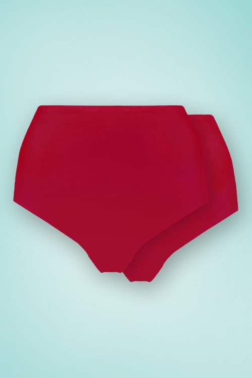 MAGIC Bodyfashion  Dream Invisibles Panty 2-Pack in Red