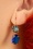 Glamfemme 41686 Carol  Earrings Gold Blue 20210121 040M W