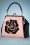 Banned 40798 Bag Black Rose Roze Pink 220131 606 W