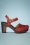 Clumpys 41392 Bo Sandal Red Heels 220208 601 W