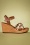 Tamaris 41147 Wedge Brown Sandals Heels 220208 605W