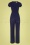 50s Cilia Jumpsuit in Navy