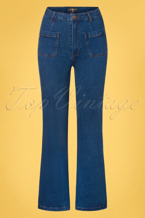 Surkana 40729 Jeans Blue Flared 020822 606 W