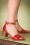 Miz Mooz 41261 Sandal Scarlet Red Blaise 20220209 0602W