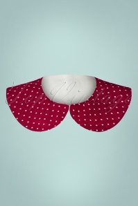Banned Retro - 50s Country Tulip Collar in Cream 2