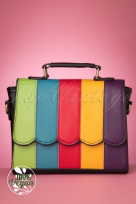Lola Ramona - 50s Stella Vegan Handbag in Multi