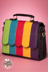 Lola Ramona - 50s Stella Vegan Handbag in Multi 4