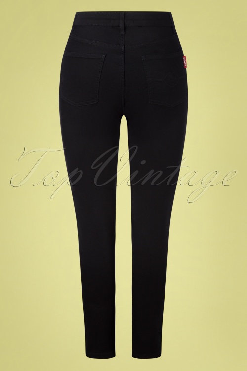 Mademoiselle Yeye 40851 Black In Black Jeans 21022022 607W