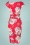 Vintage Chic 41450 Dress Pencil Red Flowers 23022022 621W