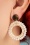 Glamfemme 41719 Halo Earrings Gold Beige 20210121 041M
