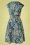 Pretty Vacant 40174 Diana Floral Dress Blue 220224 507 W