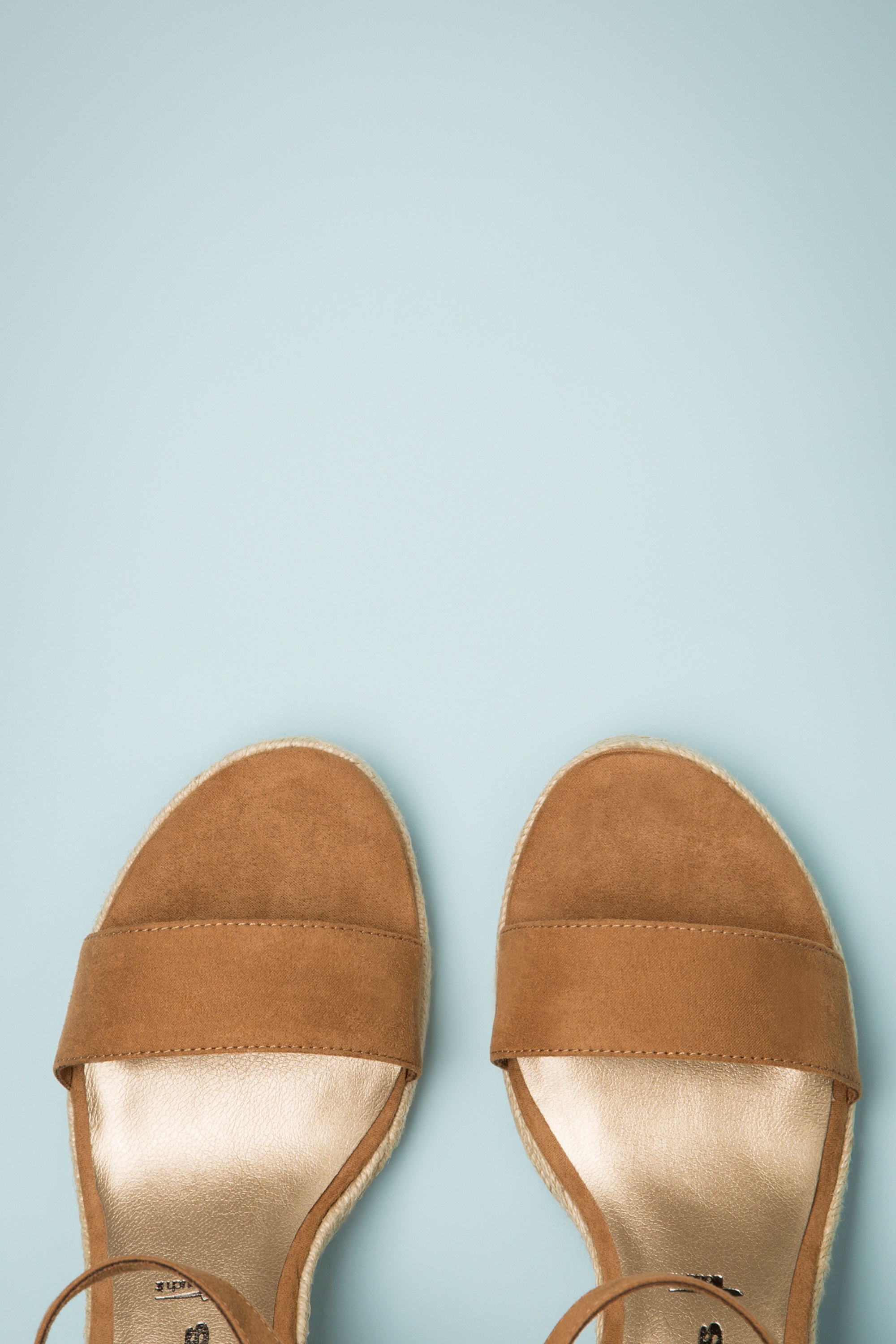 Tamaris - Winnie Sleehakschoenen in cognac 4