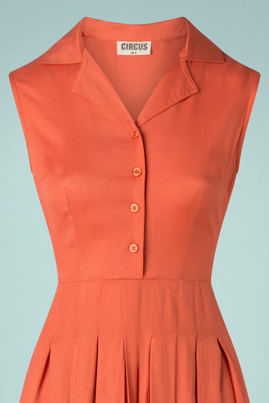 Circus 50s Delara Dress in Coral Circus 50s Delara Dress in Coral