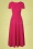 50s Mindy Maxi Dress in Hot Pink