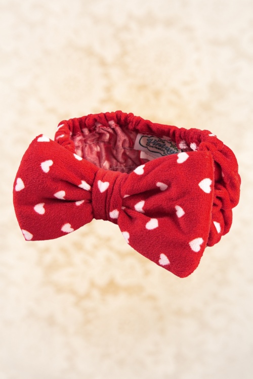 The Vintage Cosmetic Company - Peggy Make-Up Headband in Leopard