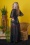 What Katie Did 42797 Sheer Lounging Robe Black 20220307 021L