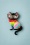 Elissa the Rainbow Cat Brooch
