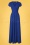 Vintage Chic 41400 Dress Royal Blue Maxi 030722 604W