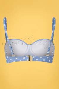 Cyell - Just Dot bikinitopje in pastelblauw 3