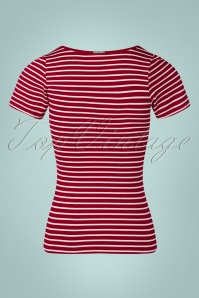 Vive Maria - Summer Capri Shirt Années 50 en Rouge 2