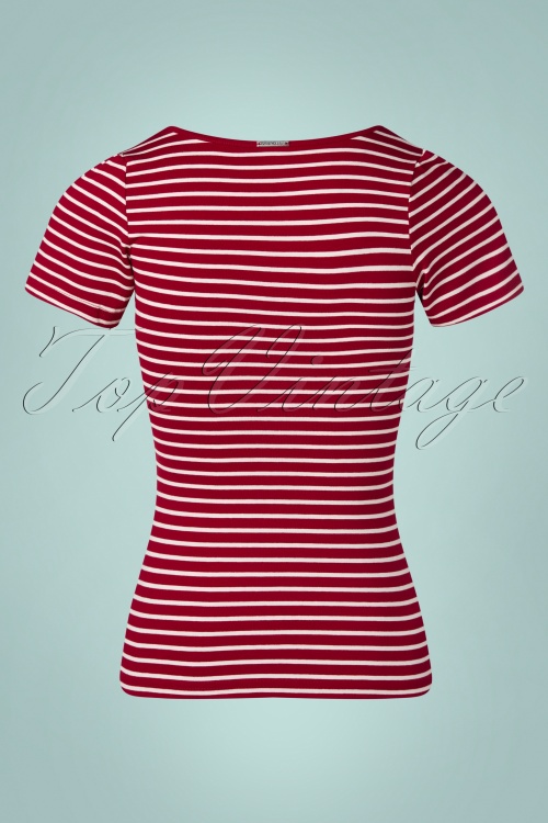 Vive Maria - Summer Capri Shirt Années 50 en Rouge 2