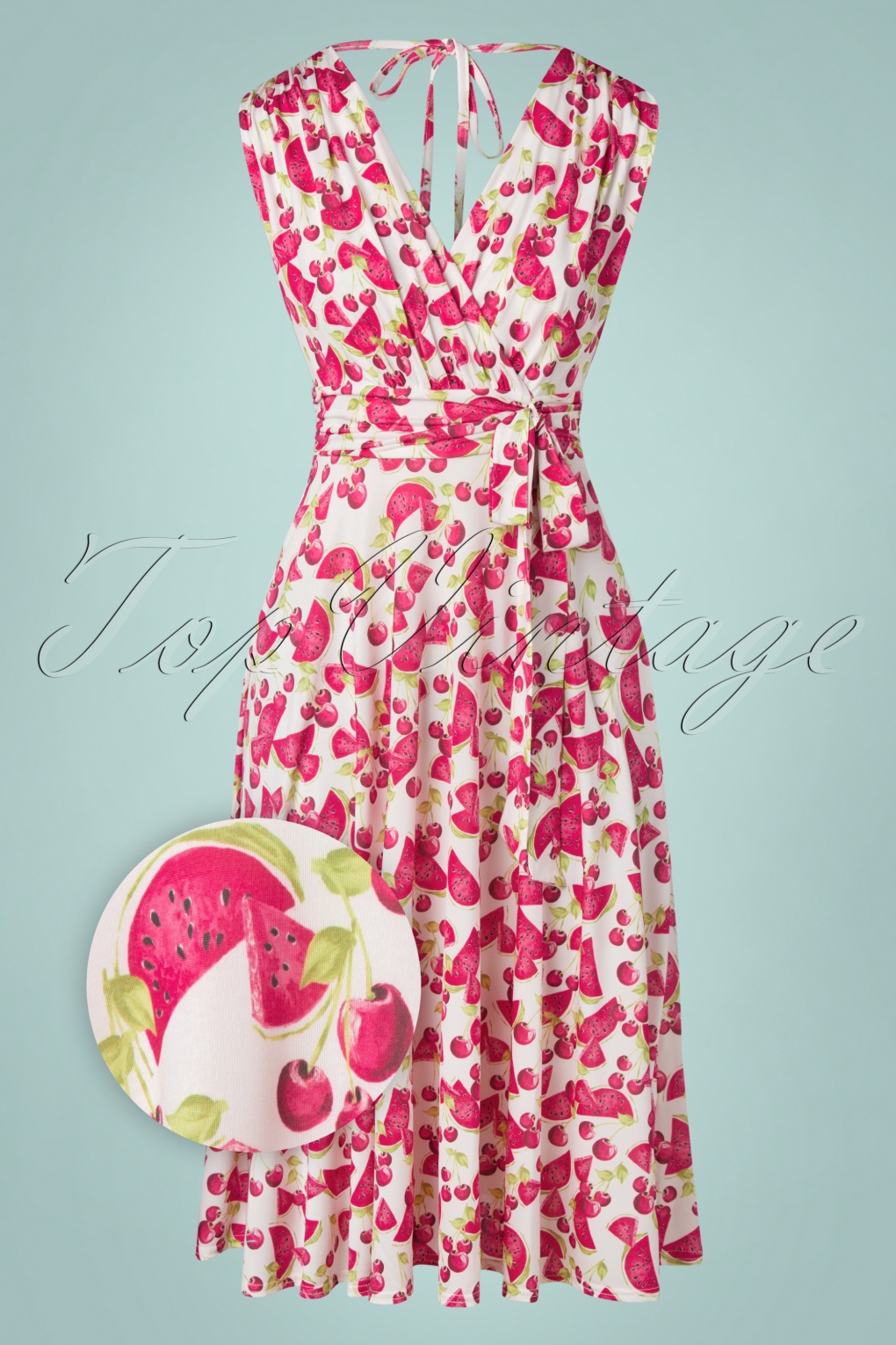 vintage watermelon dress