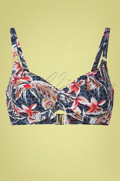 Cyell - Botanic Beauty Bikini Top en Multi 2