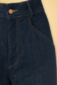Rock-a-Booty - Marilyn Jeans Années 50 en Bleu Foncé 5