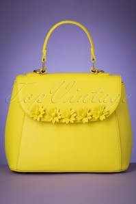 Lulu Hun - Zoe Floral Tasche in Vibrant Gelb