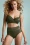 Marlies Dekkers - Cache Coeur High Waist Briefs Années 50 en Vert Algue 5