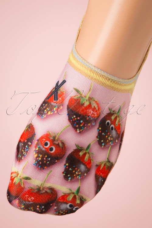 XPOOOS - Sweet Berry Unsichtbare Footies 3
