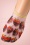 Xpooos 41726 Socks Strawberry Pink Red Chocolate Glitter Gold 220316 608 W