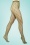 The Dynamic Open Patterned Tights in Natural Green