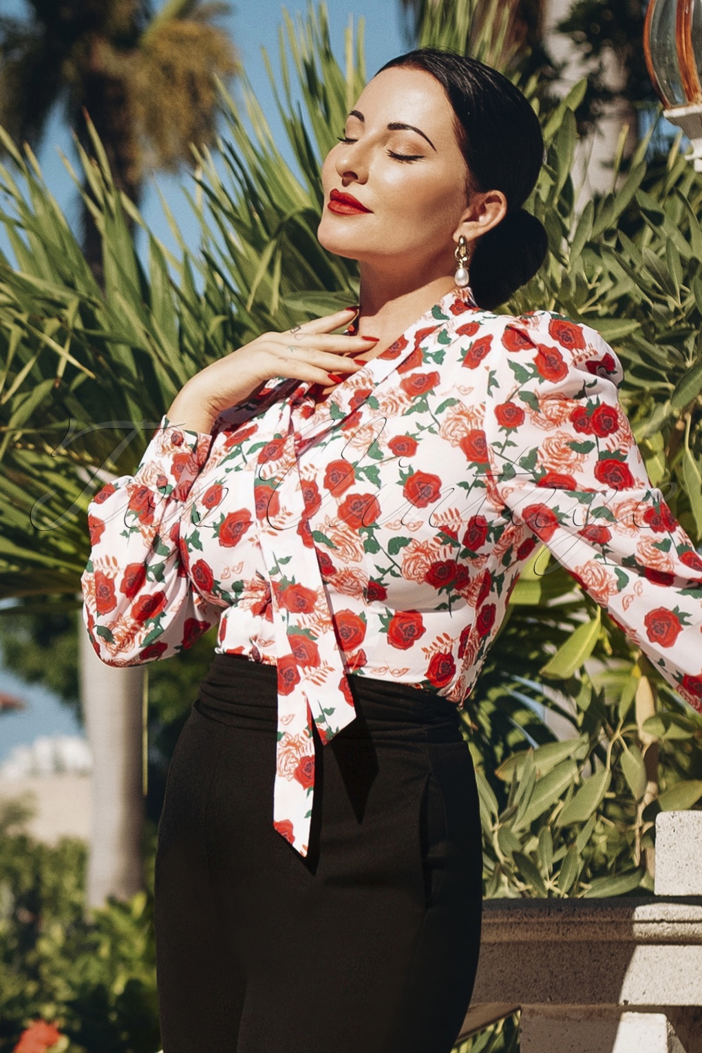 Vintage Diva | The Sophia Rose Blouse 