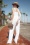 Vintage Diva 41433 Maxine Jumpsuit White 12212021 002M W