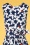 Mademoiselle Yeye 40827 Swining Dress Floral Clouds 2 Navy White 220316 601V