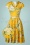 Vintage Chic 41847 Dress Yellow Flowers White 220315 603W1