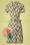 Tulsa Parrot Polo Dress Années 60 en Rose Tendre