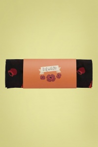 Erstwilder - Remembrance Poppy Scarf in Black and Red 3