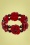Remembrance Poppy Stretch Bracelet en Rouge
