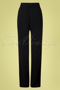 Md'M - 50s Paola Trousers in Black 2