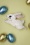White Easter Rabbit Brooch