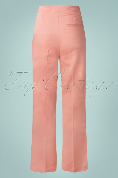 4FunkyFlavours - Run Away Trousers Années 60 en Rose To Love 2