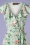 Vixen 40958 Dainty Butterfly wrap dress Green 161221 002V